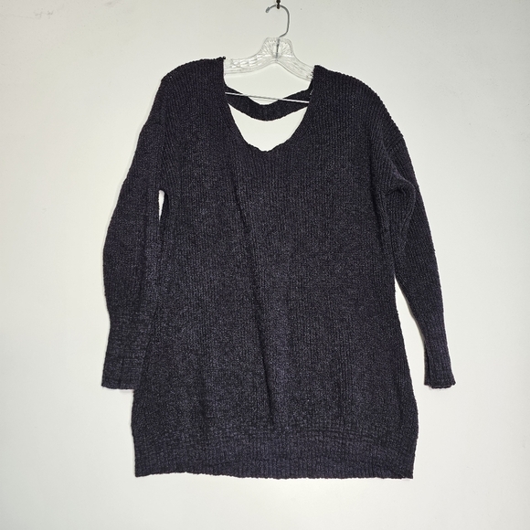 TORRID Womens Pullover Tunic Cross Back Sweater Size 1X - Picture 2 of 9